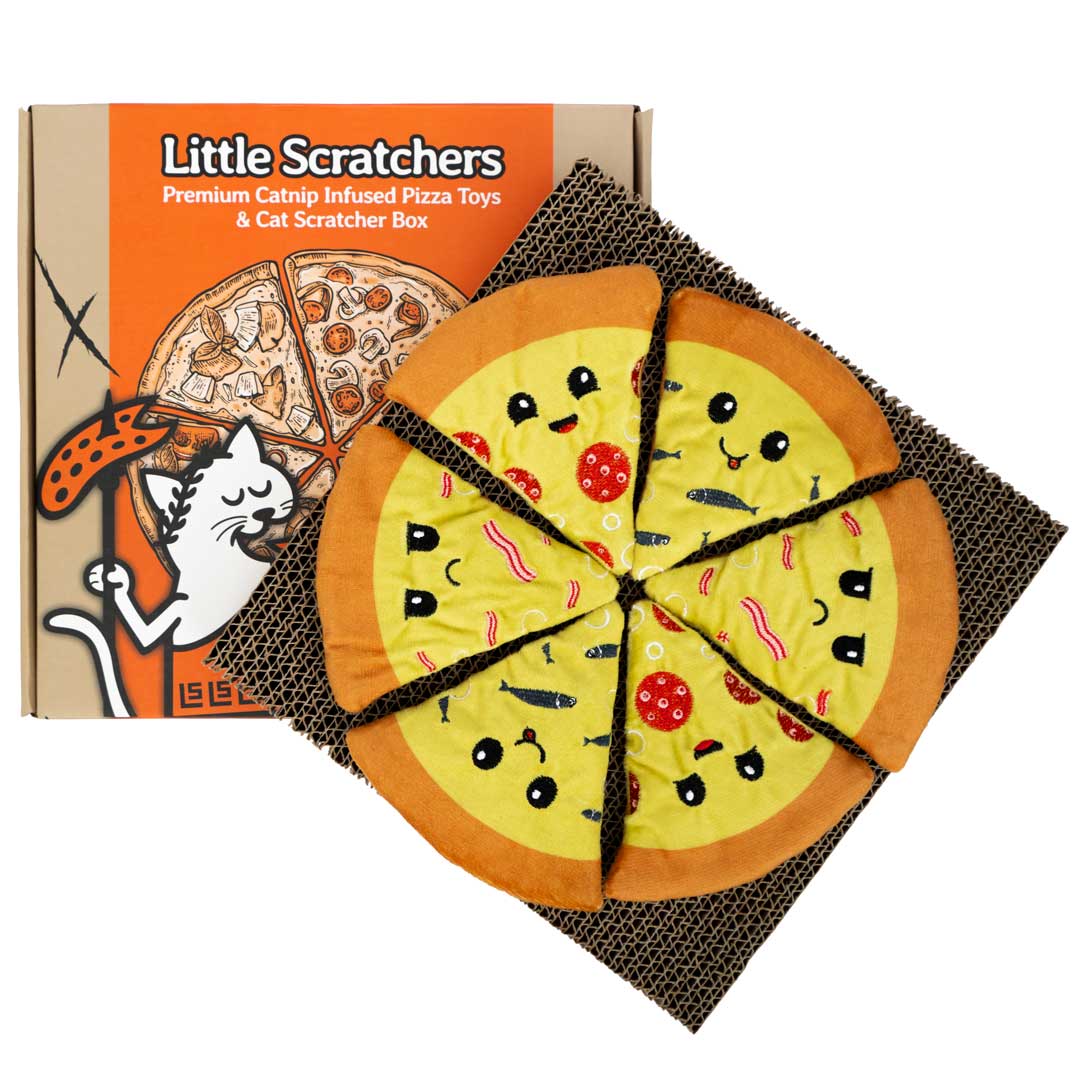 Cat sales pizza toy